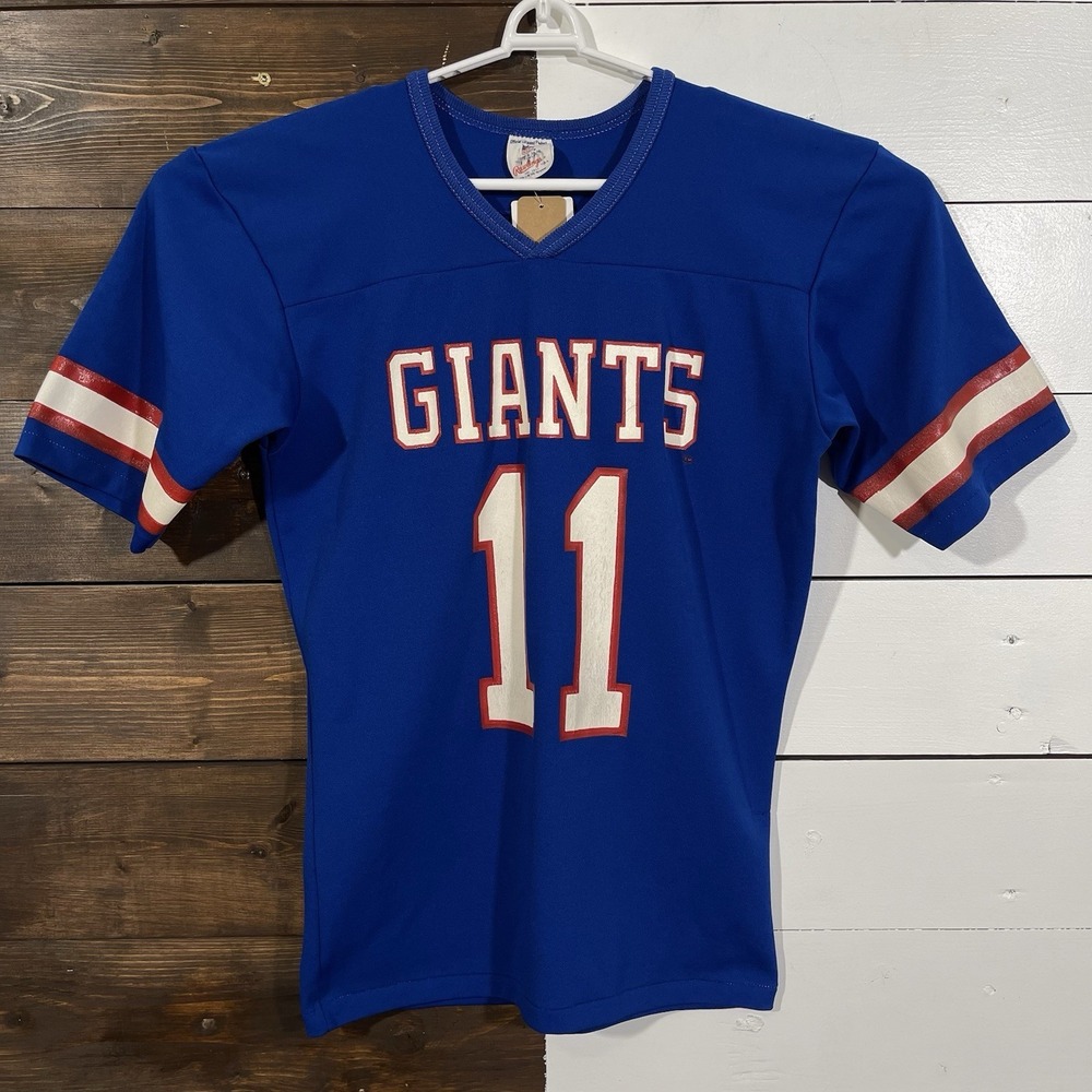 Vintage 80s Rawlings New York Giants Blue Jersey